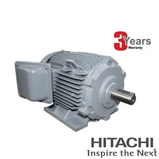 มอเตอร์ไฟฟ้า MOTOR ฮิตาชิ HITACHI รุ่น TFO-KK ขนาด 45 (kw) 60 (hp) 380/415V ชนิดขาตั้งพื้น IP55