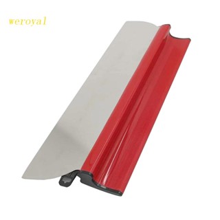 Weroyal 25/60 ซม. Drywall Skimming Blade สเตนเลสสตีล Skimmer Putty Knifes Smoothing