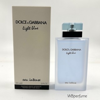 น้ำหอม DOLCE&amp;GABBANA Light Blue Eau Intense EDP 100ml Tester