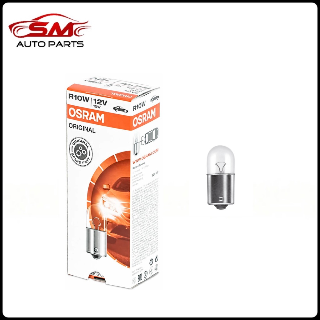 1PC Osram 5008 67 12V 10W R10W หลอดไฟฮาโลเจนรถยนต์ - ผลิตในอิตาลี