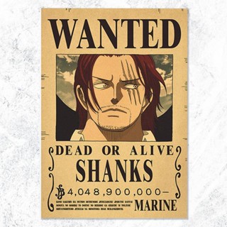 โปสเตอร์ One Piece SHANKS One Piece 28.5x42 ซม. (ขนาดกระดาษ A3)