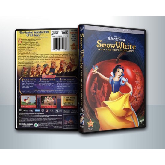 [ DVD CarToon มีปก+สกรีนแผ่น-ไม่มีกล่อง ] Snow White And The Seven Dwarft สโนว์ไวท์กับคนแคระทั้งเจ็ด