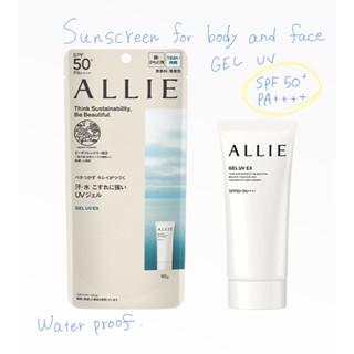 🇯🇵Direct from Japan🇯🇵 เจลกันแดด ALLIE เนื้อเจล CHRONO BEAUTY GEL UV EX SPF50+ PA++++ สำหรับผิวหน้าและผิวกาย ขนาด 90 กรัม(Direct shipping from japan)