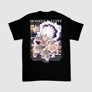 เสื้อยืด พิมพ์ลายอนิเมะ One Piece MONKEY D LUFFY NIKA GEAR 5th V4 สําหรับเด็ก