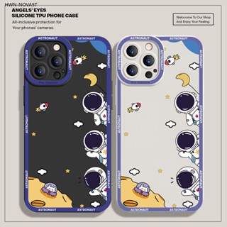 Huawei Nova 5T 7 7I เคสหัวเว่ย สำหรับ Cartoon Cute Space Airmans เคส เคสโทรศัพท์ เคสมือถือ Full Cover Shell Shockproof Back Cover Protective Cases