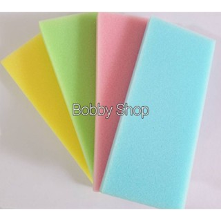 พร้อมส่ง ฟองน้ำฉาบปูน Den 11 เนื้อละเอียด เฟอม แน่น หนา 1 นิ้ว คละสี จัดส่งขั้นต่ำ 10 แผ่น