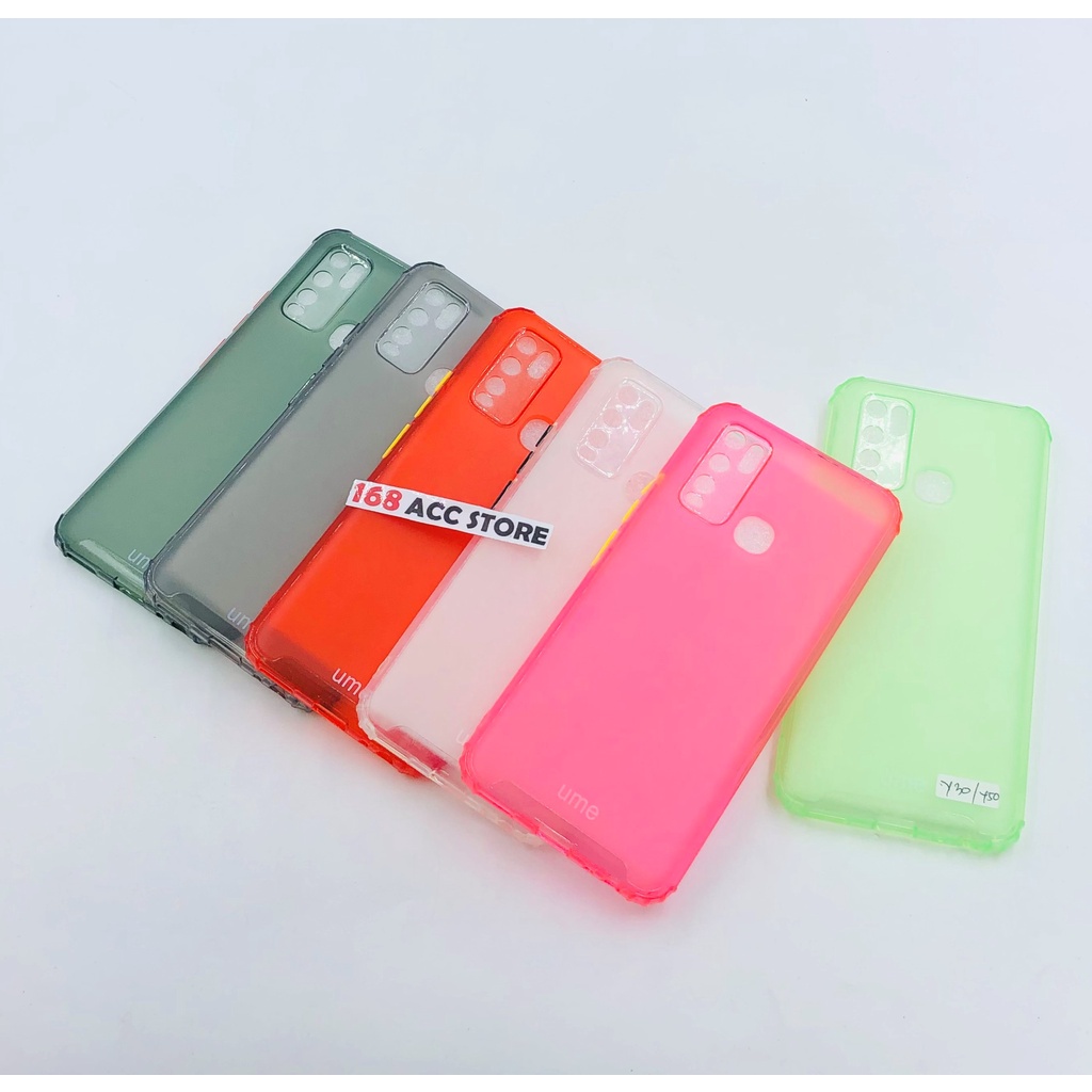SILICONE VIVO Y50 / Y30 SOFT CASE VIVO Y30 / Y50 UME RAINBOW