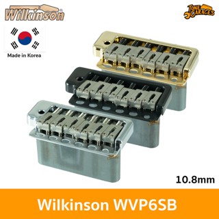 Wilkinson WVP6SB Tremolo Unit 6 Holes Full Block ชุดคันโยก 6 รู บล็อกเต็ม Made in Korea