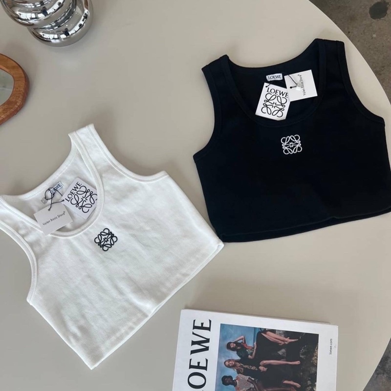 VALEN BASIC STORE - L0EWE MINI CROPTOP