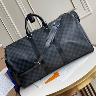 พร้อมส่ง New  Louis Vuitton Keepall BANDOULIÈRE 55 (Ori)เทพ