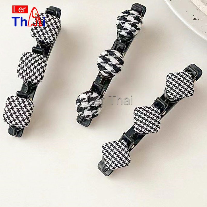 LerThai กิ๊บติดผม แบบถัก  สไตล์สาวเกาหลี Hair Clips ราคา ถูกที่สุด ดีลบีเคเค แกลเลอรีภาพที่ 6