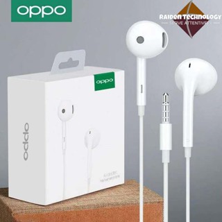 🔥【พร้อมส่ง】🔥ของแท้ หูฟัง OPPO ออปโป้ MH-135 SGT ใช้ได้กับทุกรุ่น เสียงดี รองรับการโทร เกมส์ เสียงซ้ายและขวา 3.5mm