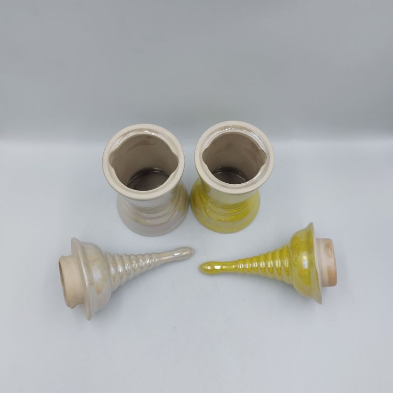 โกศ โกศใส่อัฐิ โกศใส่กระดูก มี 2 สี  บรรจุ 1 ชุด - รูปที่ 5