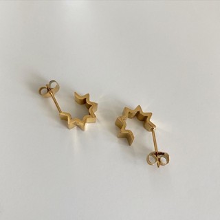 imean.store - Sparkle pin earring with titanium | ต่างหูงานไทเทเนี่ยมแบบหมุดเจาะ