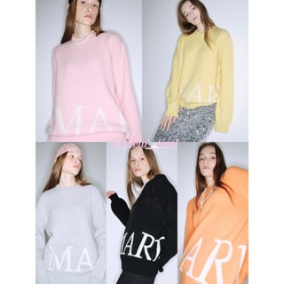 🇰🇷 พรี Mardi Mercredi Cashmere Blended Pullover Logo Simple