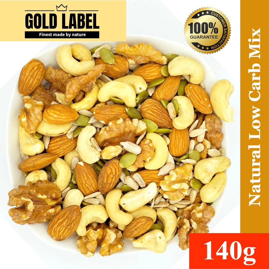 Gold Label Natural Low Carbohydrate Trail Mix 140g