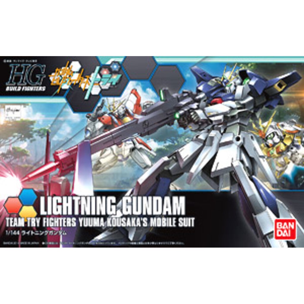 Bandai 4573102554338 hgbf 1/144 020 lightning gundam 1600yen
