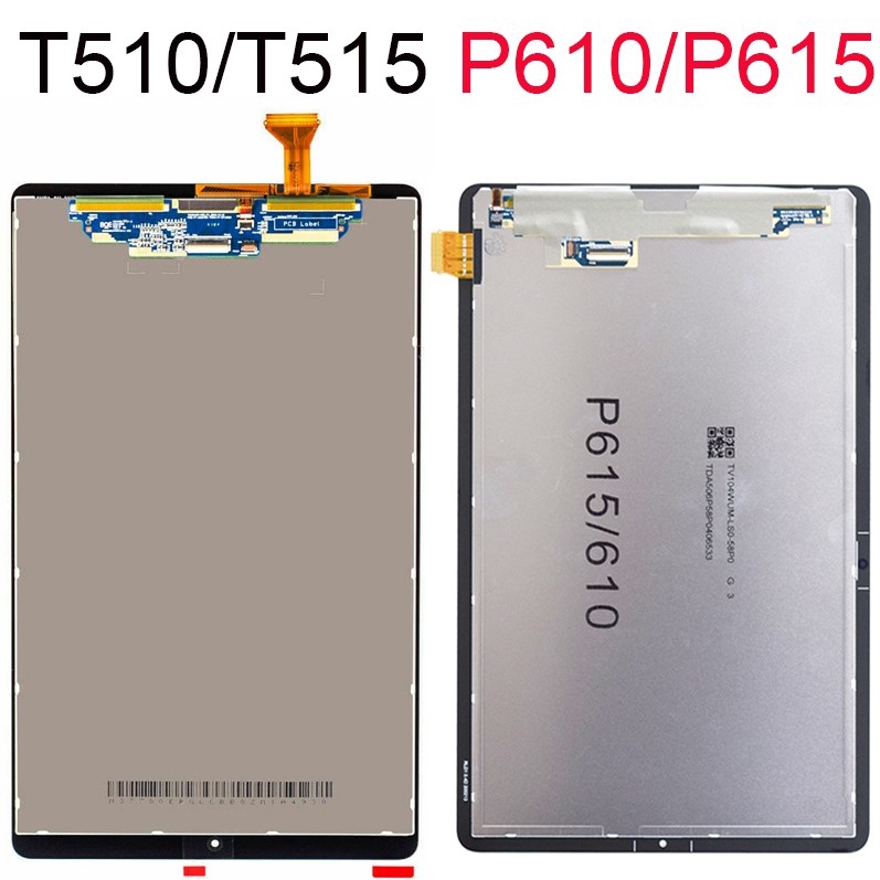 หน้าจอสัมผัสดิจิทัล LCD 10.1 นิ้ว สําหรับ Samsung Galaxy Tab A 10.1(2019) WIFI T510 SM-T510 SM-T515 T510N T515/S6 Lite P610 P615 P615N P617