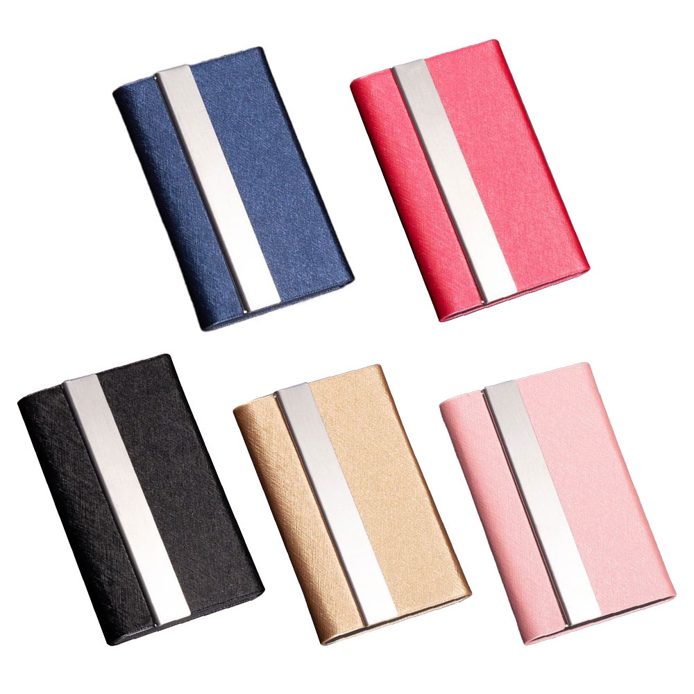 กระเป๋าใส่นามบัตรพกพา กล่องใส่นามบัตร สเตนเลส Stainless Business Card Holder