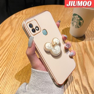 เคสมือถือ แบบนิ่ม ลายมิกกี้เมาส์ ประดับพลอยเทียม กันกระแทก สําหรับ Infinix Hot 10i Smart 5 Pro