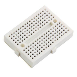 Breadboard SYB-170 แบบ 170 holes บอร์ดทดลอง โพรโตบอร์ด [ สีขาว ]