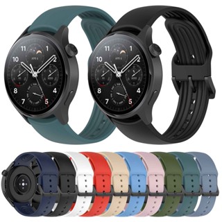 สายนาฬิกาข้อมือซิลิโคน 22 มม. สําหรับ Xiaomi Watch S1 Pro/S1 Active/MI Watch Global Strap Smartwatch Bracelet Sport Wristband