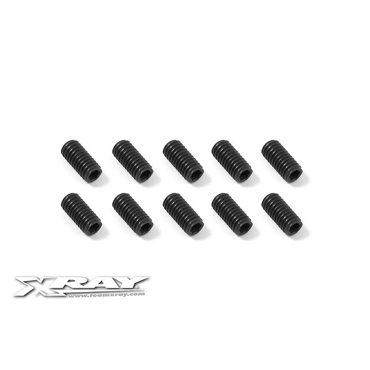 เอ็กซ์เรย์ 901306 HEX SCREW SB M3x6 (10)