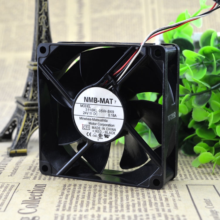 YTH 3110KL-05W-B69 JAPAN 8025DC24V AXIAL FLOW COOLING FAN