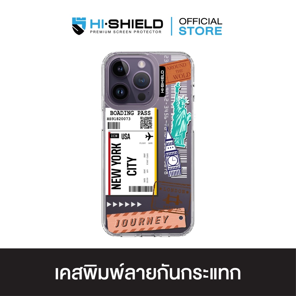 HI-SHIELD Stylish เคสใสกันกระแทก iPhone รุ่น Journey เคส iPhone13เคส ...