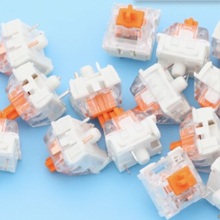 [clicky]NovelKeys x Kailh NK Sherbet Switches สีส้มขาว