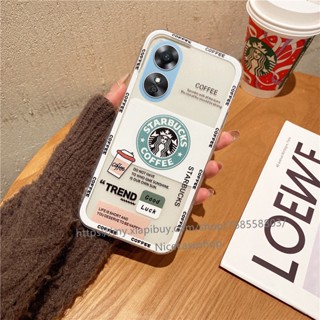 ใหม่ เคสโทรศัพท์มือถือแบบนิ่ม TPU กันกระแทก แฟชั่น สําหรับ OPPOA38 A38 4G 2023