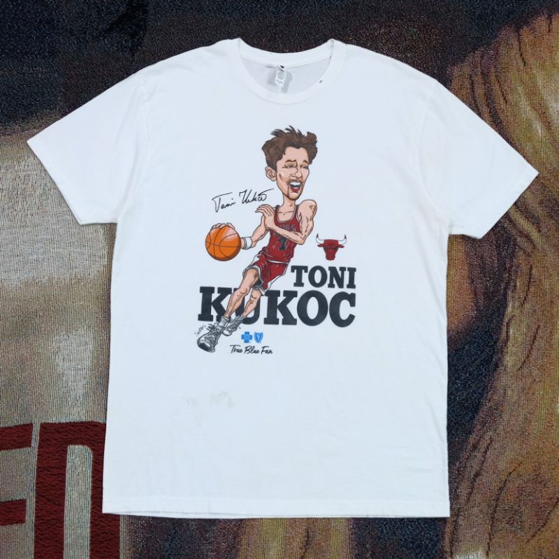 เสื้อยืด NBA, Chicago Bulls (Toni Kukoc) มือสองของแท้