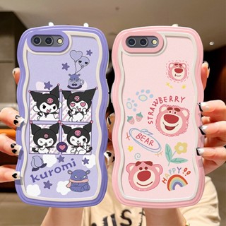 เคส OPPO A3S เคส OPPO A12E เคส oppoa3s ซิลิโคน ลายคลื่น เคสป้องกัน การ์ตูน ขอบเต็ม เคสนิ่ม