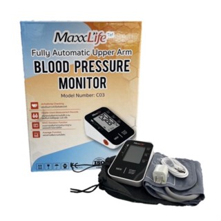 Maxxlife Automatic Blood Pressure รุ่น C03 เครื่องวัดความดันโลหิต เครื่องวัดความดัน รับประกันศูนย์ 3 ปี 21041