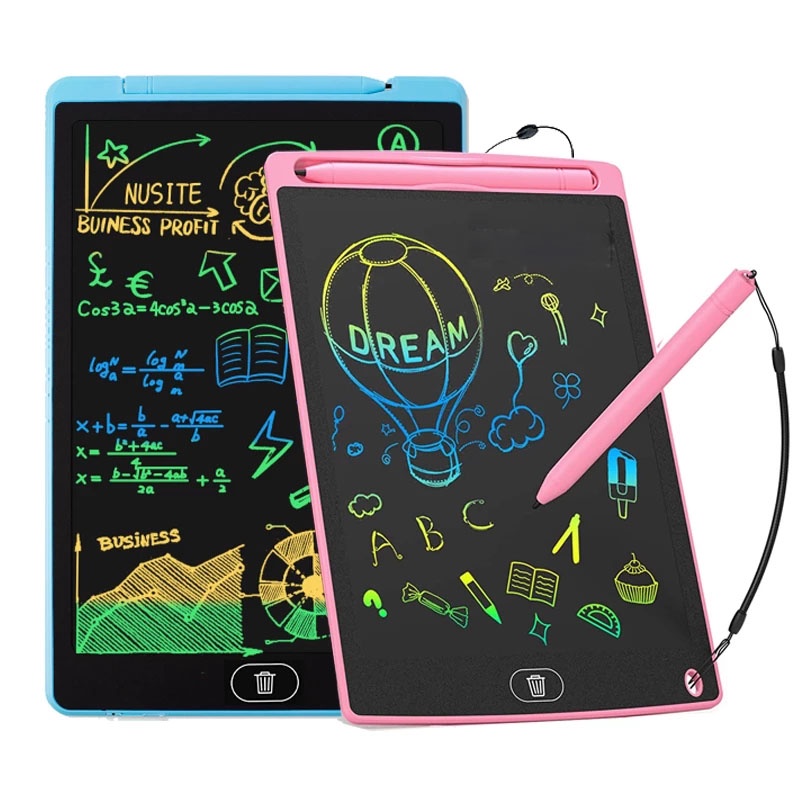 แท็บเล็ตวาดภาพกราฟฟิติ 8.5 10 12 นิ้ว 8.5 10 12 นิ้ว หน้าจอ Lcd สําหรับเด็ก