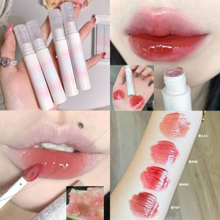 มาใหม่ CAPPUVINI Bubble Lip tint ลิปสติกเหลว ติดทนนาน กันน้ํา ลิปกลอส กระจกเงาสูง