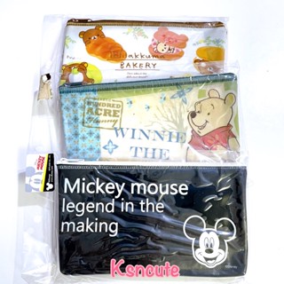 กระเป๋าดินสอ ลายการ์ตูน disney แบบ1ซิป เนื้อพลาสติกหนา