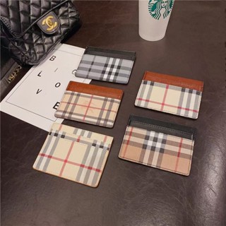 [พร้อมส่ง] กระเป๋าหนังใส่บัตรเครดิต ขนาดเล็ก ปักลายหนังจระเข้ แฟชั่นเรโทร สไตล์นักธุรกิจ