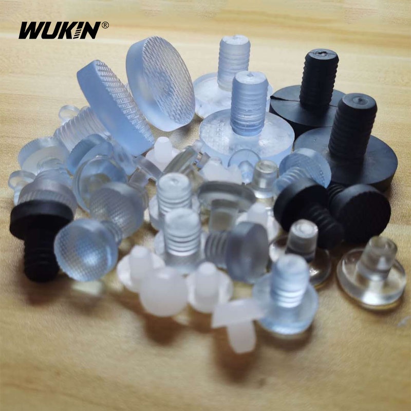 ยางเสียบฝังเฟอร์นิเจอร์โต๊ะเก้าอี้ขาฟุตด้านล่างร่อนสไลด์แผ่นชั้นป้องกันกันกระแทก4.9-12.4มิลลิเมตรป้องกันส่วนเสียดฝุ่นเสียบสีดํา/สีขาว/โปร่งใส