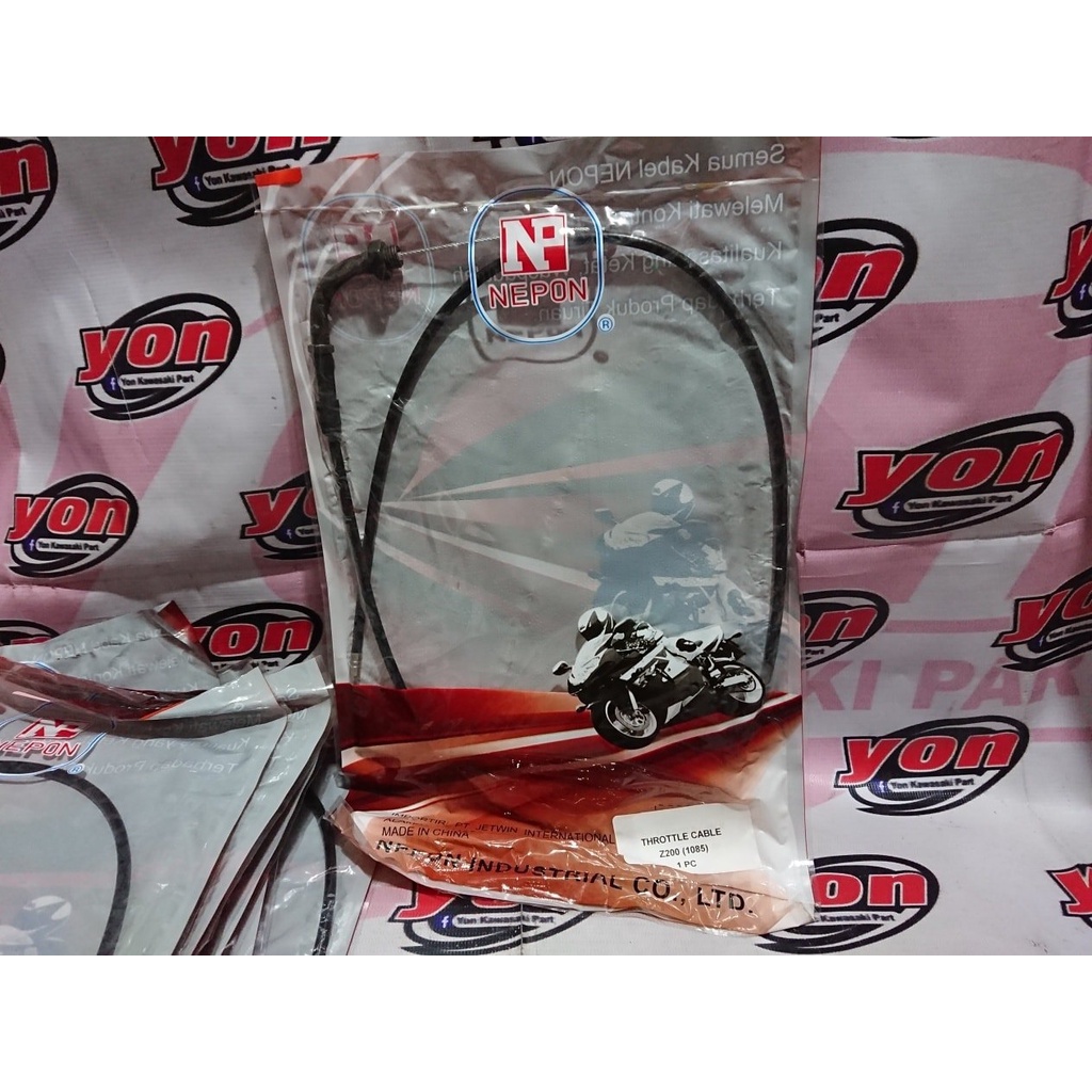 สาย NEEPON THROTTLE KAWASAKI KZ200 BINTER MERZY GAS CABLE