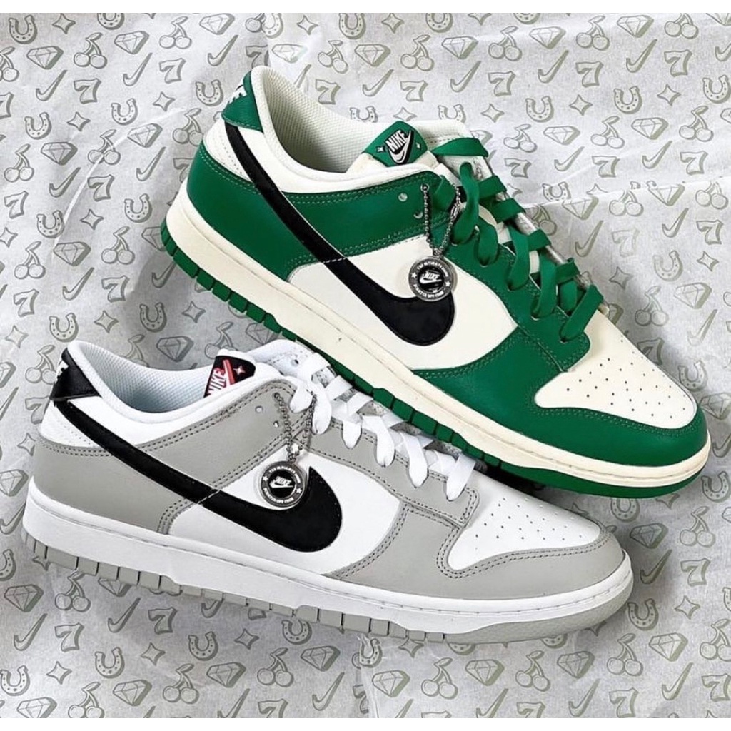 [ลิขสิทธิ์แท้-Authentic] Nike Dunk Low SE “Lottery” Malachite Green / Jackpot Gery ของแท้ 100%