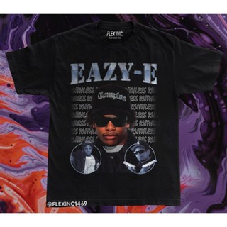 เสื้อคู่วินเทจ Kaos Eazy โหดเหี้ยมวินเทจ Bootleg Rap camiseta para hombres y mujeres