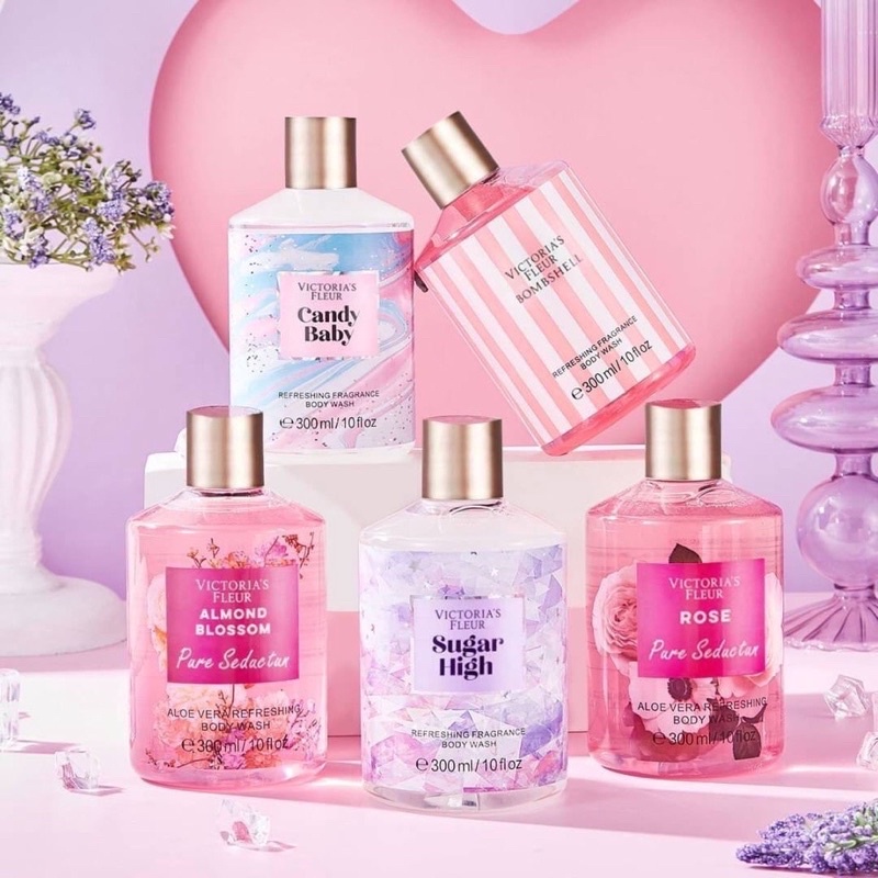 เจลอาบน้ำ วิคตอเรีย Victoria's 300ml.