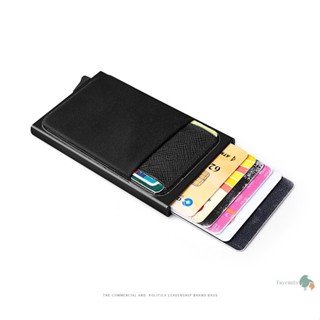 *สินค้าพร้อมส่ง* กระเป๋าใส่บัตรเครดิต ป้องกันการโจรกรรม RFID Wallet กระเป๋าเก็บบัตร กระเป๋าใส่บัตร กระเป๋าสตางค์ ผู้ชาย