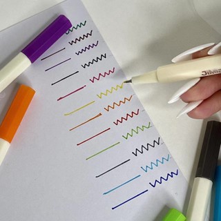 FINELINER COLOR PEN 12 สี ปากกาตัดเส้น  หัวเข็มขนาด 0.38 mm  (แพ็ค 12 ด้าม) I JM.6565