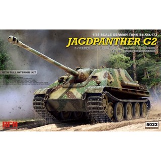 RYEFIELD MODEL (RFM) 1/35 RM5022 Jagdpanther G2 w/full interior &amp;workable track links