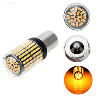 หลอดไฟเลี้ยวรถยนต์ LED BA15S P21W 3014 144 1 ชิ้น