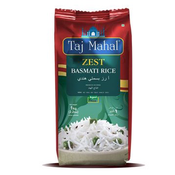 ข้าวบาสมาติ Taj Mahal Zest Basmati Rice 1 KG
