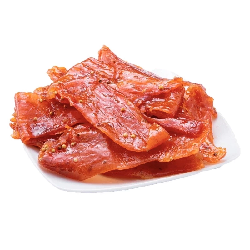 หมูสวรรค์เม็ดผักชีชิ้นใหญ่ ถุงซิปล็อคบ้านหมูหวาน น้ำหนัก 500 กรัม