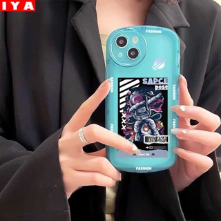 เคสโทรศัพท์ซิลิโคน แบบนิ่ม ลายนักบินอวกาศ สําหรับ Samsung A13 A02S A03 A03S A23 A30S A11 A12 A51 A30 A50 A52 A20S A10S M11 M12 J4 Plus J7 Pro J7 Prime